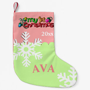 Baby's First Christmas STOCKING