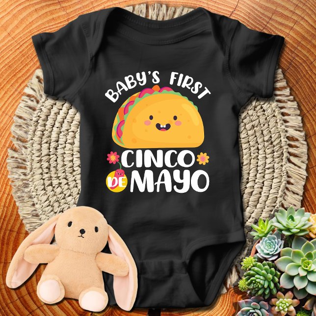 Baby's First Cinco de Mayo Baby Bodysuit (Creator Uploaded)