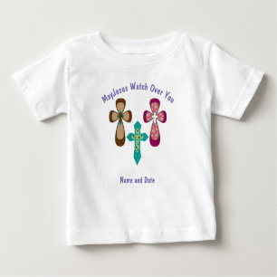 Baby's First Communion, Baptism, Godchild PHOTO Baby T-Shirt