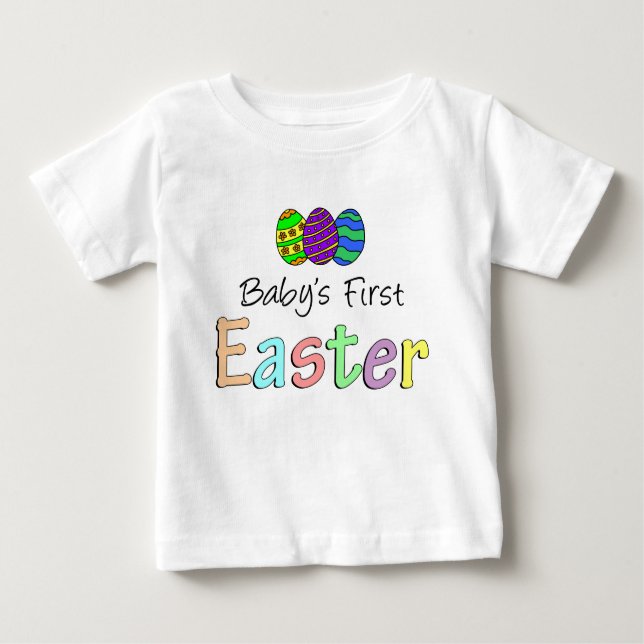Baby's First Easter Baby T-Shirt (Front)