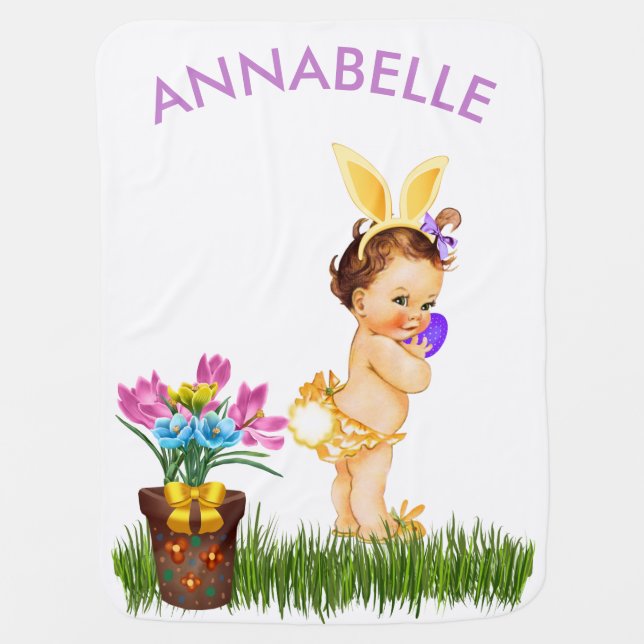 Baby's First Easter Blanket (Front)