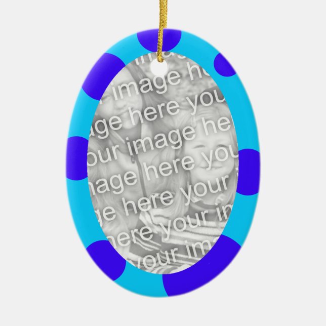 Baby's First Easter Egg Ornament (Front)