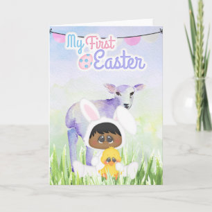 Baby's First Easter Greeting Card