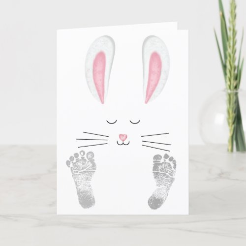 Babys First Easter Holiday Card