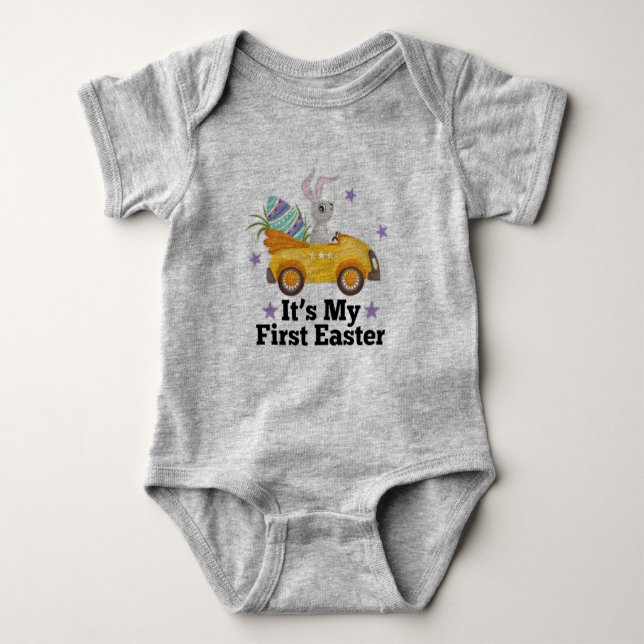 Babys First Easter Holiday Tshirt (Front)