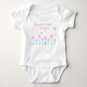 Baby's First Easter Spring Garden Bodysuit