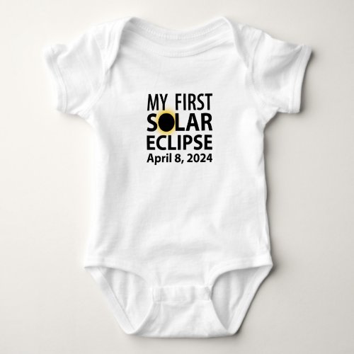 Babys First Eclipse Baby Bodysuit