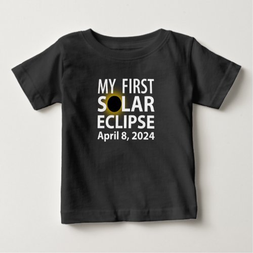 Babys First Eclipse Baby T_Shirt