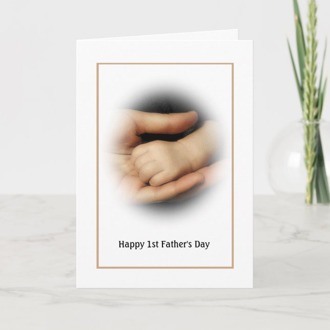 Baby's First Father's Day Card (Front)
