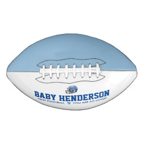 Baby's First Football Baby Shower Prop