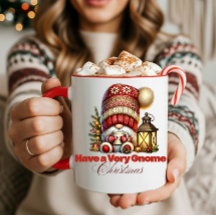 Baby's First Gnome Christmas Mug