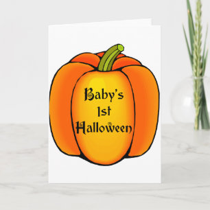 Baby's First Halloween Card