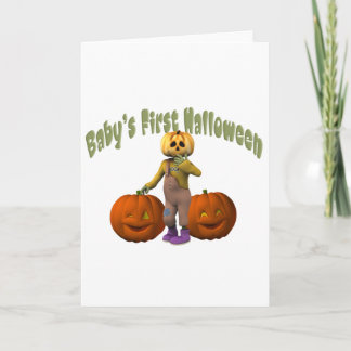 Baby's First Halloween Card