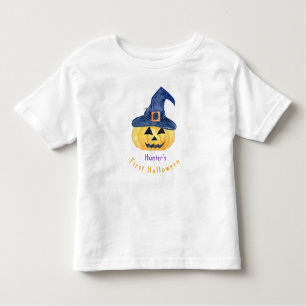 Baby's First Halloween Jack O'Lantern Toddler T-shirt