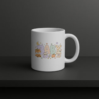 Baby's First Halloween Letter Block Coffee Mug