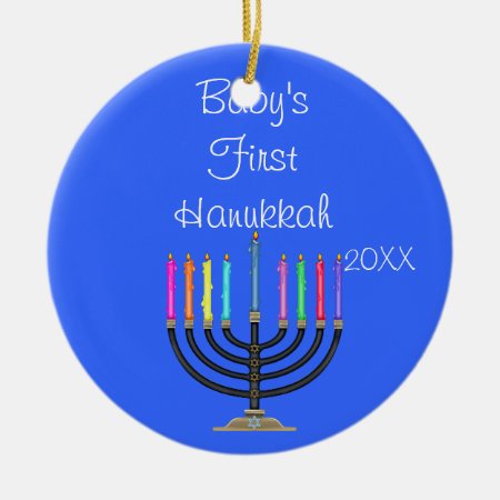 Baby's First  Hanukkah Ornament