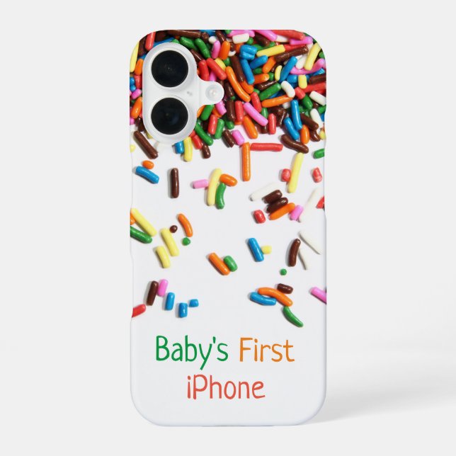 Baby's First iPhone Case (Back)