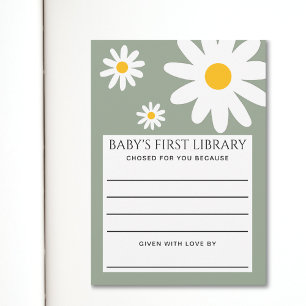 Baby's First Library Card