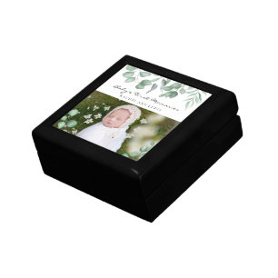 Baby's First Memories Keepsake Eucalyptus Photo Gift Box