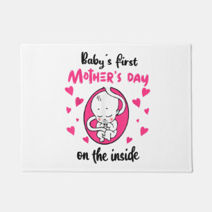 Baby's First Mother's Day On The Inside Doormat
