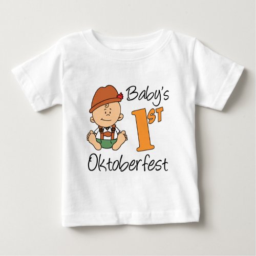 Babys First Oktoberfest Baby T_Shirt