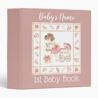 Baby's First Photo Album 3 Ring Binder