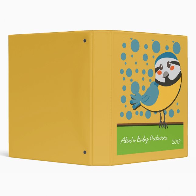 Baby's First Photo Album Binder (Background)
