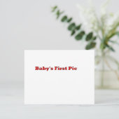 Baby's First Picture The MUSEUM Zazzle Gifts (Standing Front)