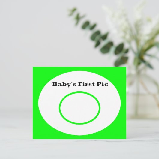 Baby's First Picture The MUSEUM Zazzle Gifts (Standing Front)