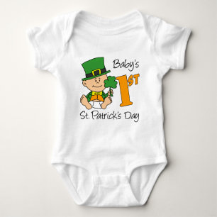 Baby's First St Patricks Day Baby Bodysuit