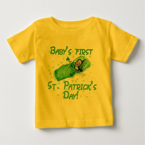 Babys First St Patricks Day Tshirts