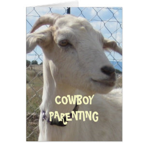 Baby's First Steps Walking Joke - Cowboy Parenting Cards