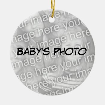 Baby's First Thanksgiving Ornament by doodlesfunornaments at Zazzle