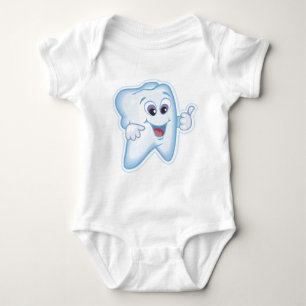 Baby's first toothy! baby bodysuit