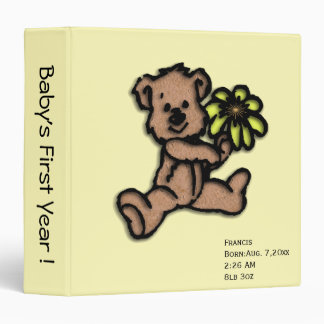 Baby's First Year Binder