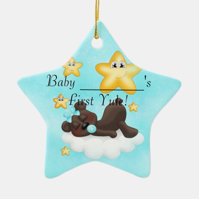 Baby's First Yule Ornament (Front)