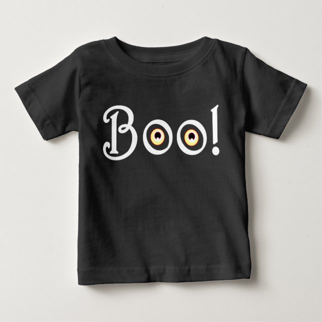 Baby's Halloween Shirt Cute Boo Shirts & Tee (Front)
