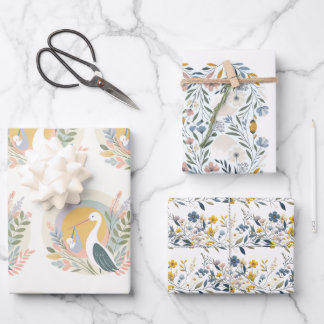Baby's Here! Wrapping Paper Sheets
