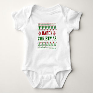 babys it's christmas baby bodysuit