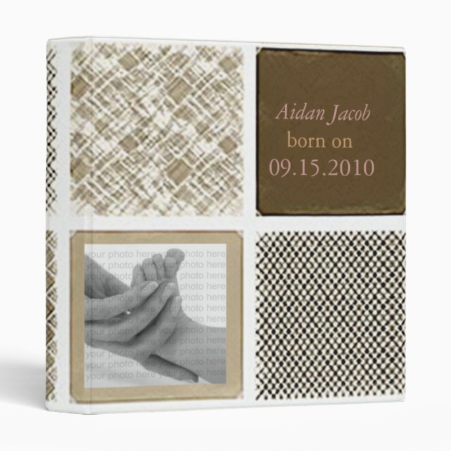 Baby's Keepsake | Memories Binder (Front/Spine)