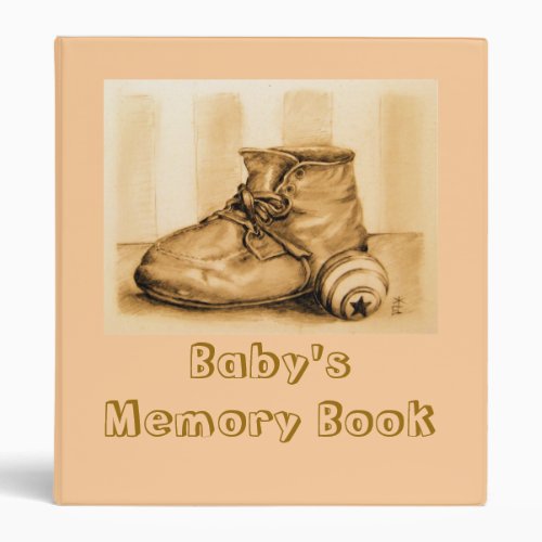 Babys Memory Book Binder