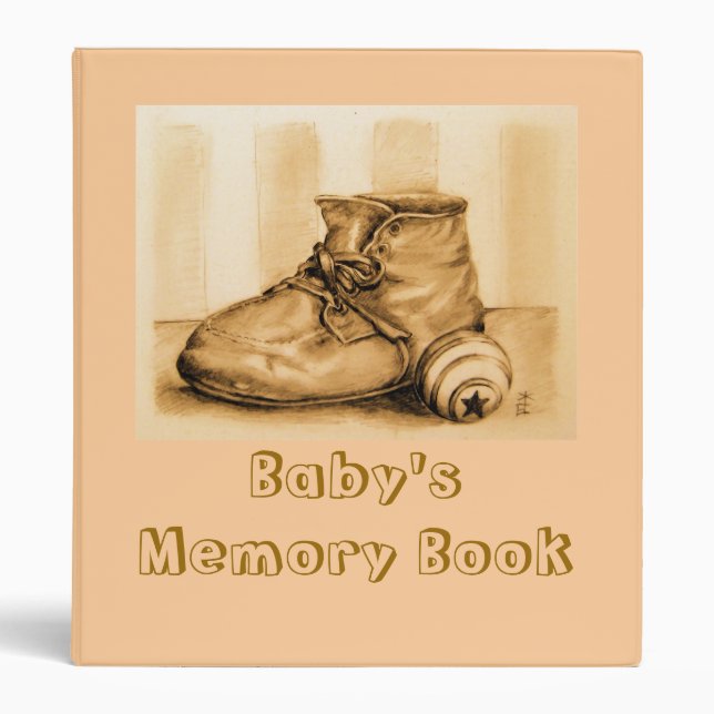 "Baby's Memory Book" Binder (Front)