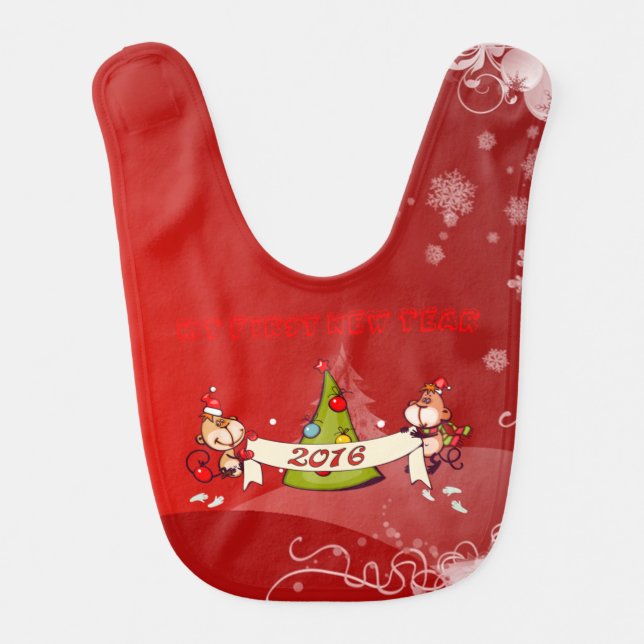 Baby's : my first new year - bib (Front)
