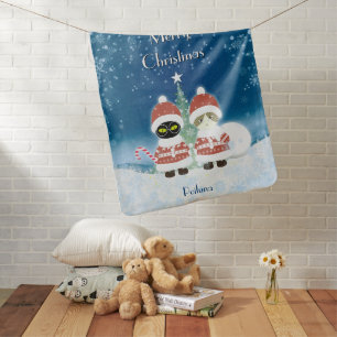 [Baby's Name]'s Poiluna Christmas Baby Blanket