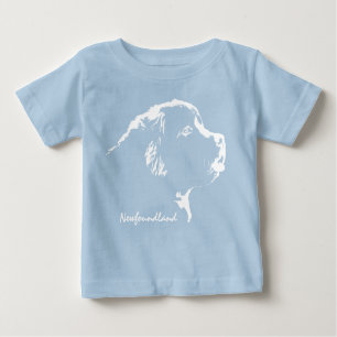 Baby's Newfoundland Dog T-Shirt Puppy Dog Shirts