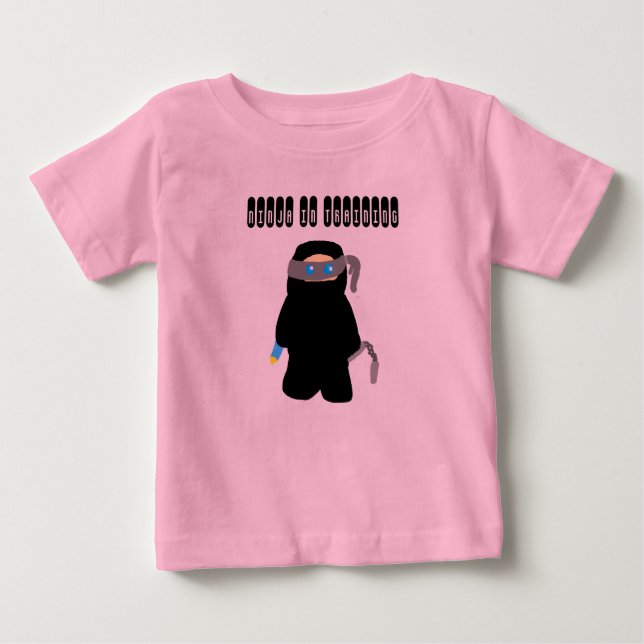 Baby's Ninja-In-Training T-Shirt (Front)