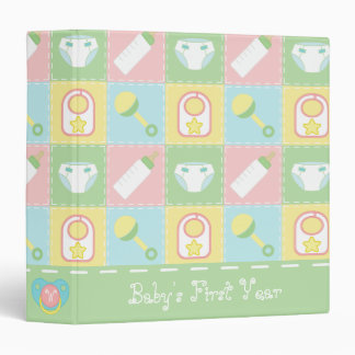 Baby's Quilt 3-Ring Binder