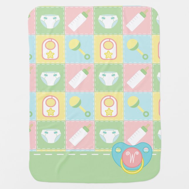 Baby's Quilt Baby Blanket (Front)