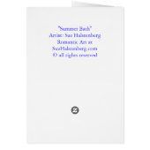 Baby's Summer Bath (Back)