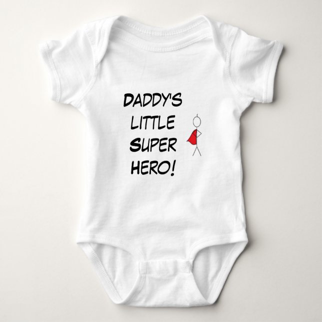 Baby's Super Hero Baby Bodysuit (Front)